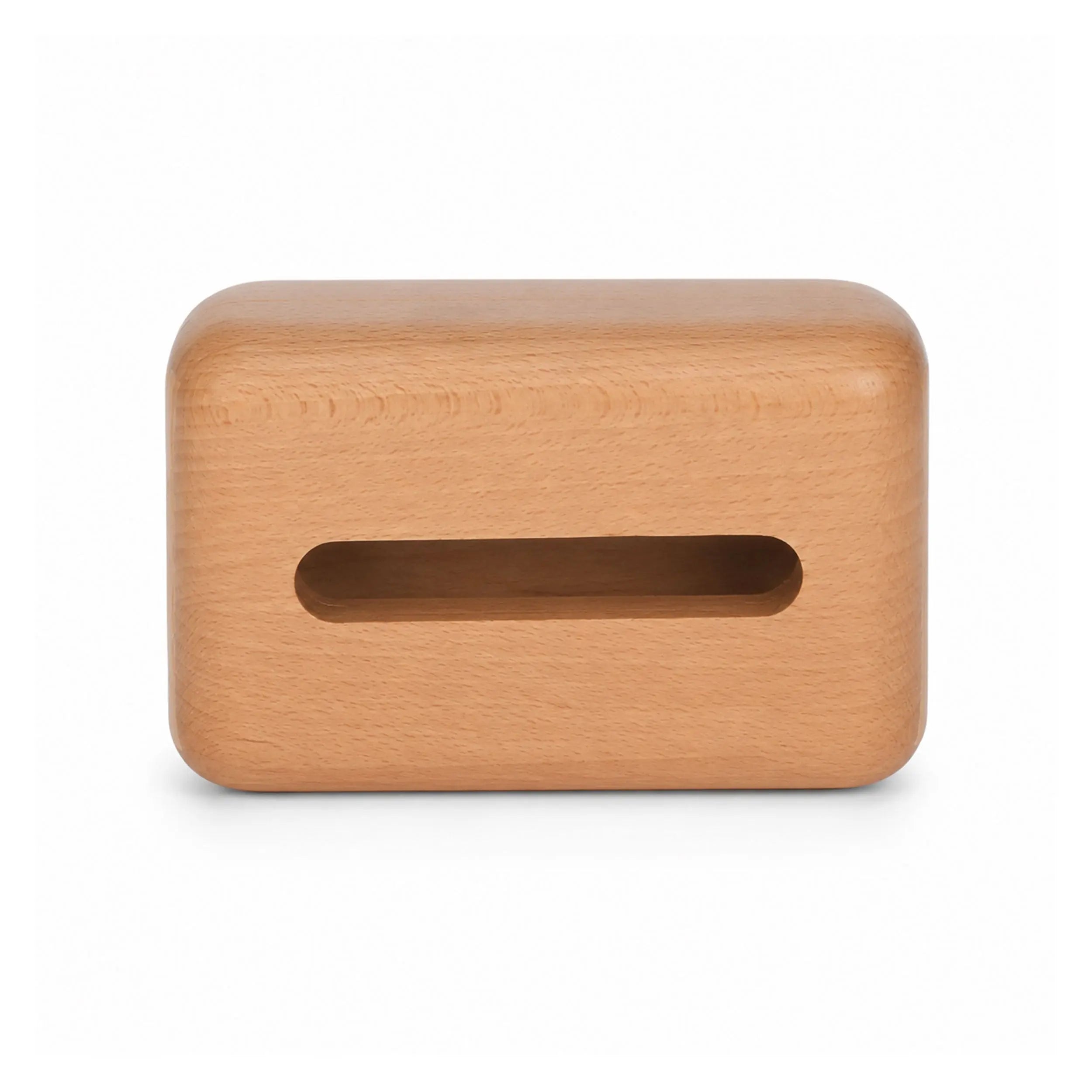 Steam Beech Wood Tissue Box
